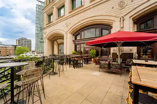 The Terrace at The Cocktail Club Canary Wharf
