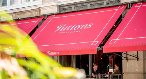 Royal Christmas Menu at Tuttons Covent Garden