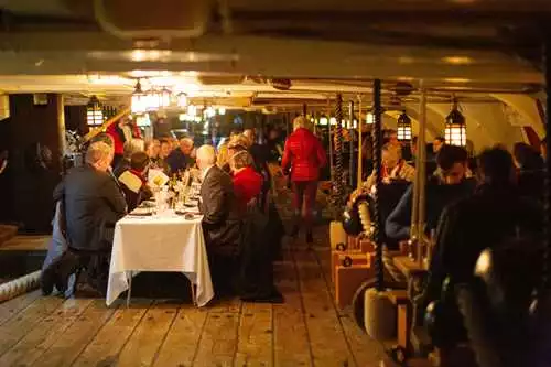 Lower Gun Deck at HMS Victory