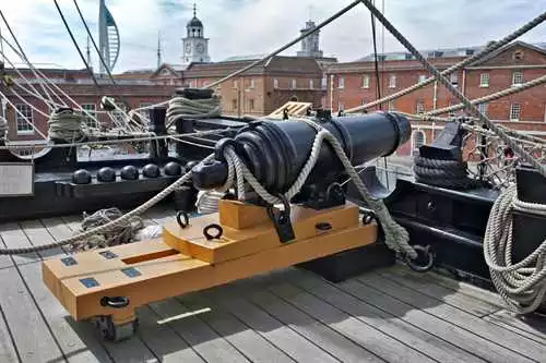 Quarter Deck at HMS Victory