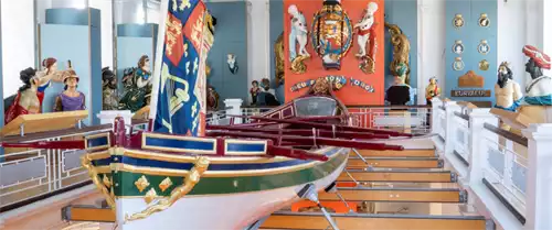Victory Gallery at National Museum of the Royal Navy Galleries Portsmouth