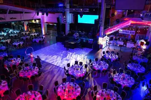 The Great Hall 1 room hire layout at The Grand Pier, Weston Super Mare