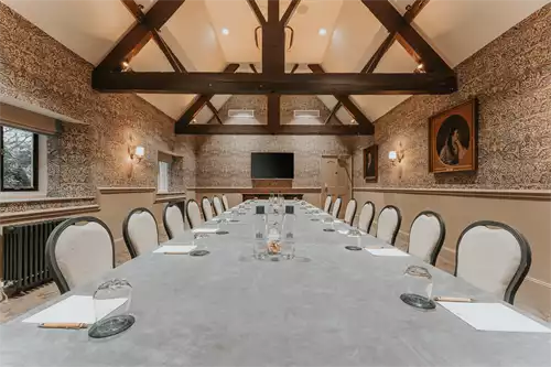 The Cleeve 1 room hire layout at