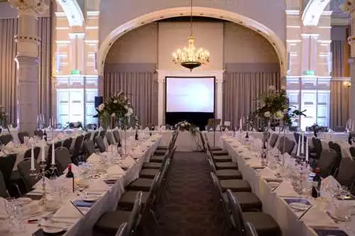Assembly Room 1 room hire layout at Crowne Plaza Royal Victoria Sheffield