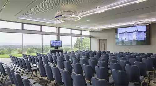 Cotswold Suite 1 room hire layout at Tewkesbury Park