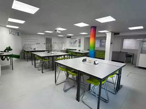 The KLA Lab 1 room hire layout at