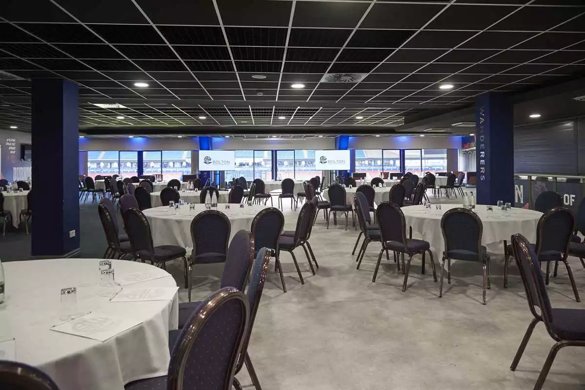 Lion of Vienna Suite at Bolton Wanderers Football Club in Bolton