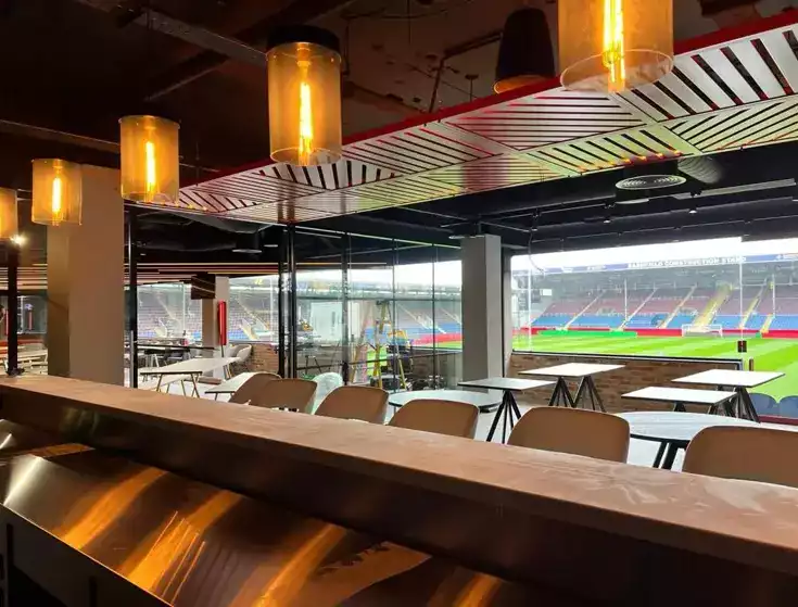 East Stand - Jimmy McIlroy Suite at Burnley Football Club in Burnley