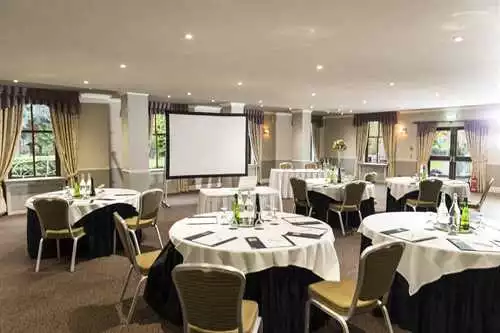 Mulberry Suite 1 room hire layout at Hatherley Manor Hotel & Spa