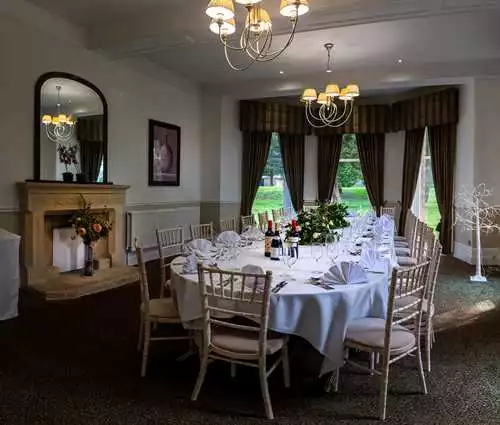 Redwood Suite 1 room hire layout at Hatherley Manor Hotel & Spa