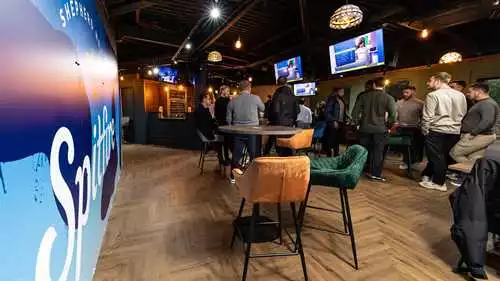 Spitfire Bar at The Den at Millwall Football Club