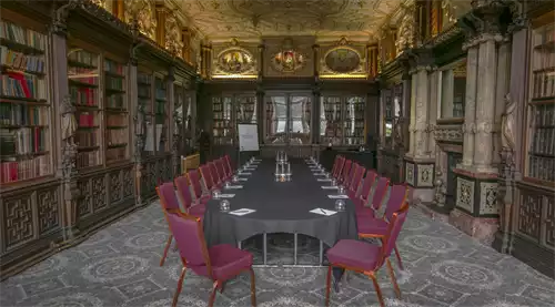 The Great Library at Crewe Hall Hotel & Spa