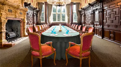 Carved Parlour at Crewe Hall Hotel & Spa