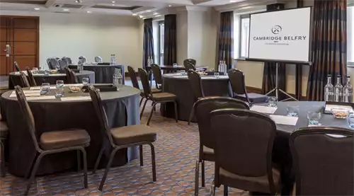 Royal Suite at Cambridge Belfry Hotel & Spa