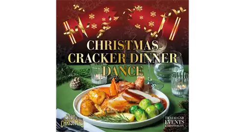 Christmas Cracker Dinner Dance 2025 at Wycombe Swan Theatre & Town Hall