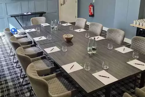 The Boardroom 1 room hire layout at The Vale Golf and Country Club