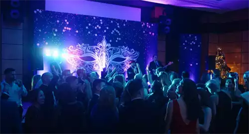 Grand Masquerade Bristol at Harbour Hotel Bristol Christmas Parties 2025