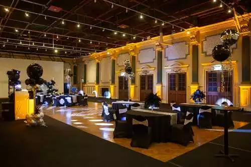 Gold Room 1 room hire layout at