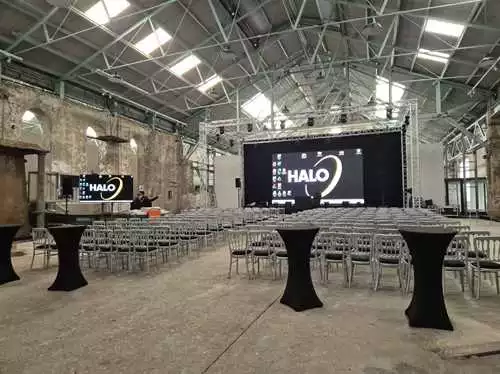 No.1 Smithery Courtyard 1 room hire layout at The Historic Dockyard Chatham