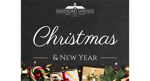 Sandford Springs Hotel & Golf Club Christmas Parties 2025