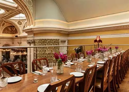 The Mezzanine 1 room hire layout at