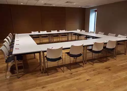 The Studio Space 1 room hire layout at