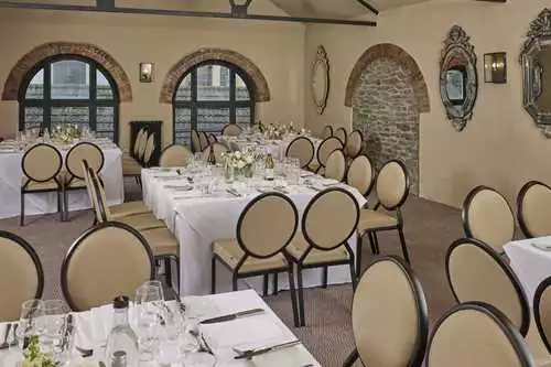 Lombard 1 room hire layout at Hotel du Vin Bristol