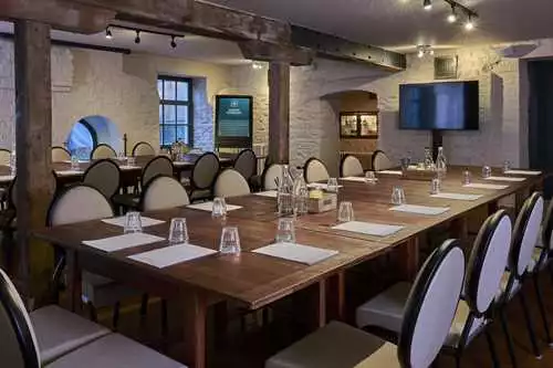 Christies Library & Janneau Bar 1 room hire layout at Hotel du Vin Bristol