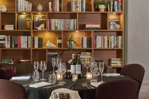 The Library 1 room hire layout at