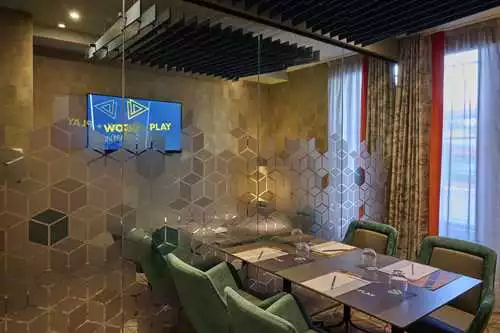 W+P Two 1 room hire layout at Malmaison Reading