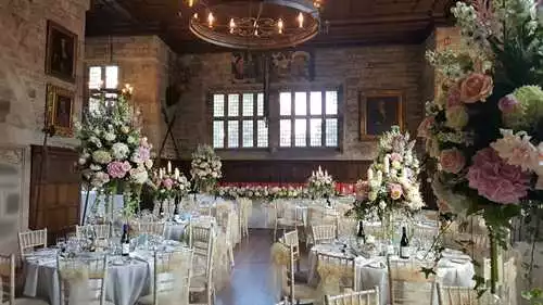 Banqueting Hall 1 room hire layout at