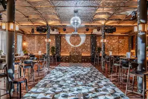 The Gallery 1 room hire layout at