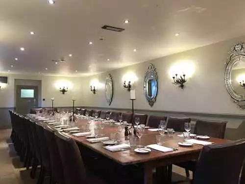 Henley Vineyards 1 room hire layout at Hotel du Vin Henley-On-Thames