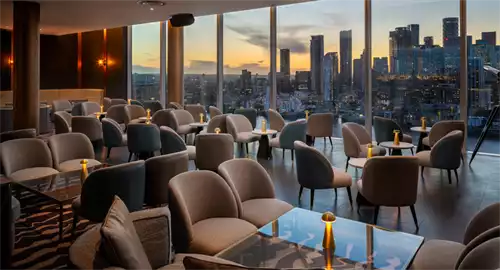 Eighteen Sky Bar Festive Package 2025 at InterContinental London - The O2