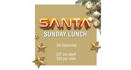 Santa Sunday Lunch 2025 at George Washington Hotel