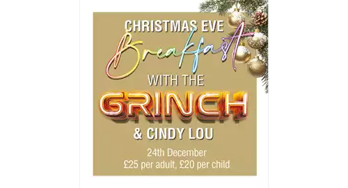 Breakfast with the Grinch & Cindy Lou 2025 at George Washington Hotel