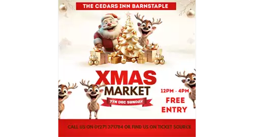 Christmas Market 2025 at Cedars Inn Barnstaple