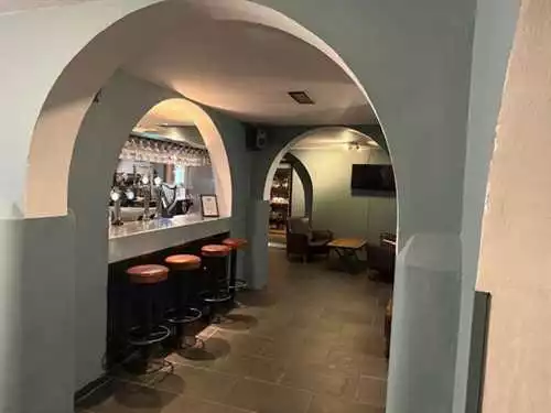 The White Lion Pub 1 room hire layout at