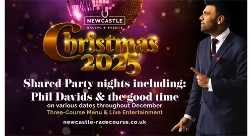 Glitzmas Christmas Parties 2025 at Newcastle Racecourse