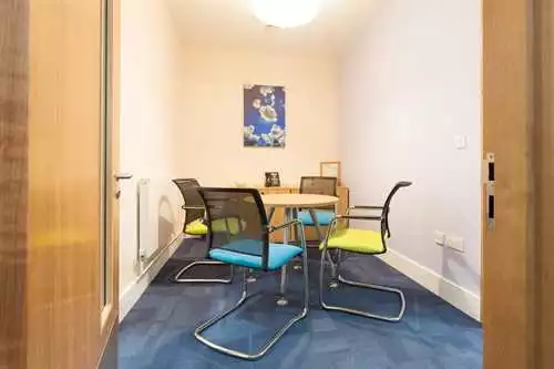 Lysander and Dragonfly Rooms 1 room hire layout at Churchill Square Business Centre Kings Hill