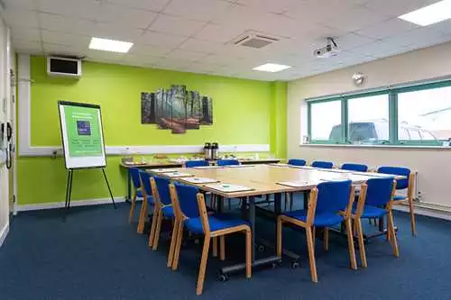 Large Meeting Room 1 room hire layout at Waterhouse Business Centre Chelmsford