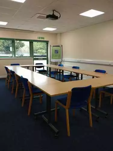 Small Meeting Room 1 room hire layout at Waterhouse Business Centre Chelmsford