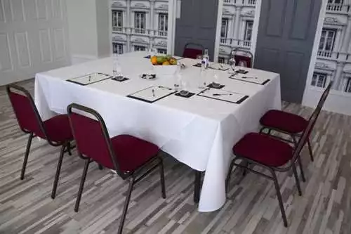 The Crescent Suite 1 room hire layout at Osborne Hotel Torquay
