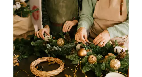 Wreath-Making Workshop at The Slaughters Manor House