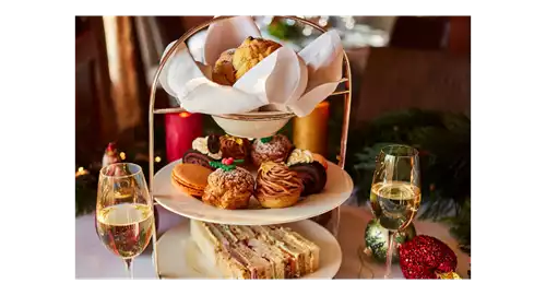 Festive Afternoon Tea at Gidleigh Park