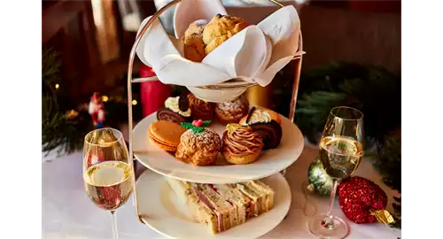 Festive Afternoon Tea at Amberley Castle