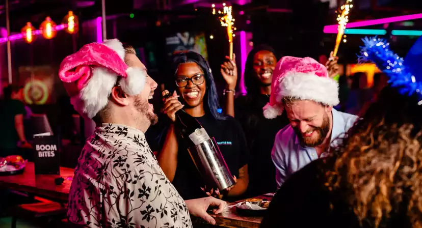 Boom Battle Bar Aldgate East Christmas Parties 2025