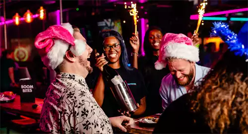 Boom Battle Bar Aldgate East Christmas Parties 2025