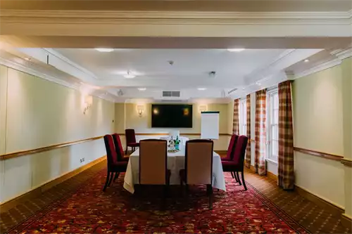 Covent Garden Room 1 room hire layout at The Woburn