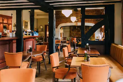 Tavistock Bar 1 room hire layout at The Woburn